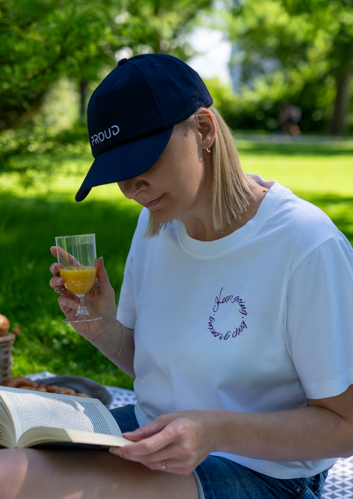 Cap POSITIVE MINDSET navyblue